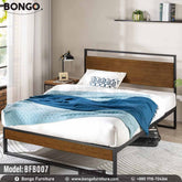 Aura Metallic Bed - BFB007.